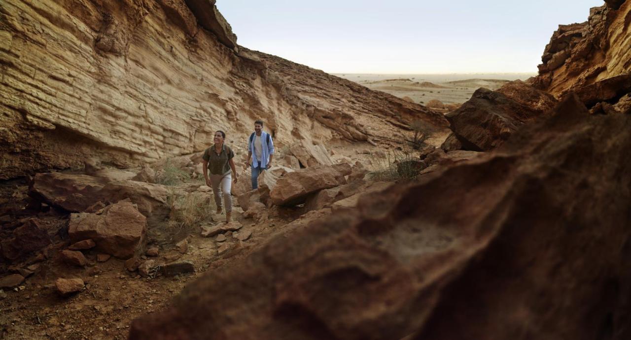 Pura Eco Retreat, Jebel Hafit Desert Park Al-Ain Eksteriør billede