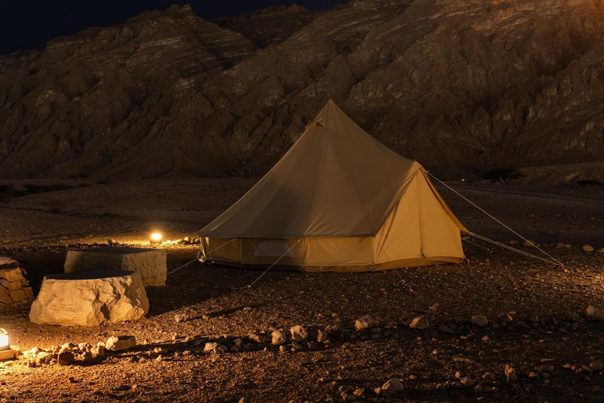 Pura Eco Retreat, Jebel Hafit Desert Park Al-Ain Eksteriør billede