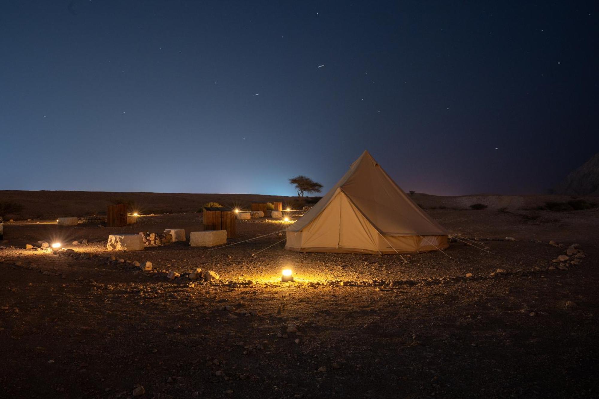 Pura Eco Retreat, Jebel Hafit Desert Park Al-Ain Eksteriør billede