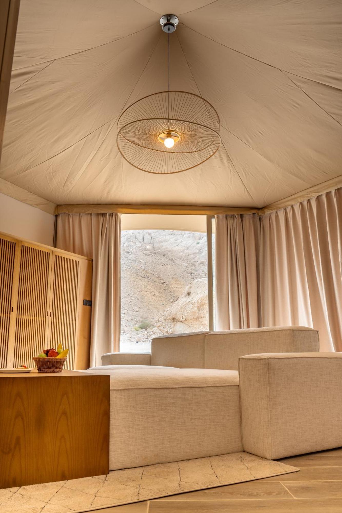 Pura Eco Retreat, Jebel Hafit Desert Park Al-Ain Eksteriør billede