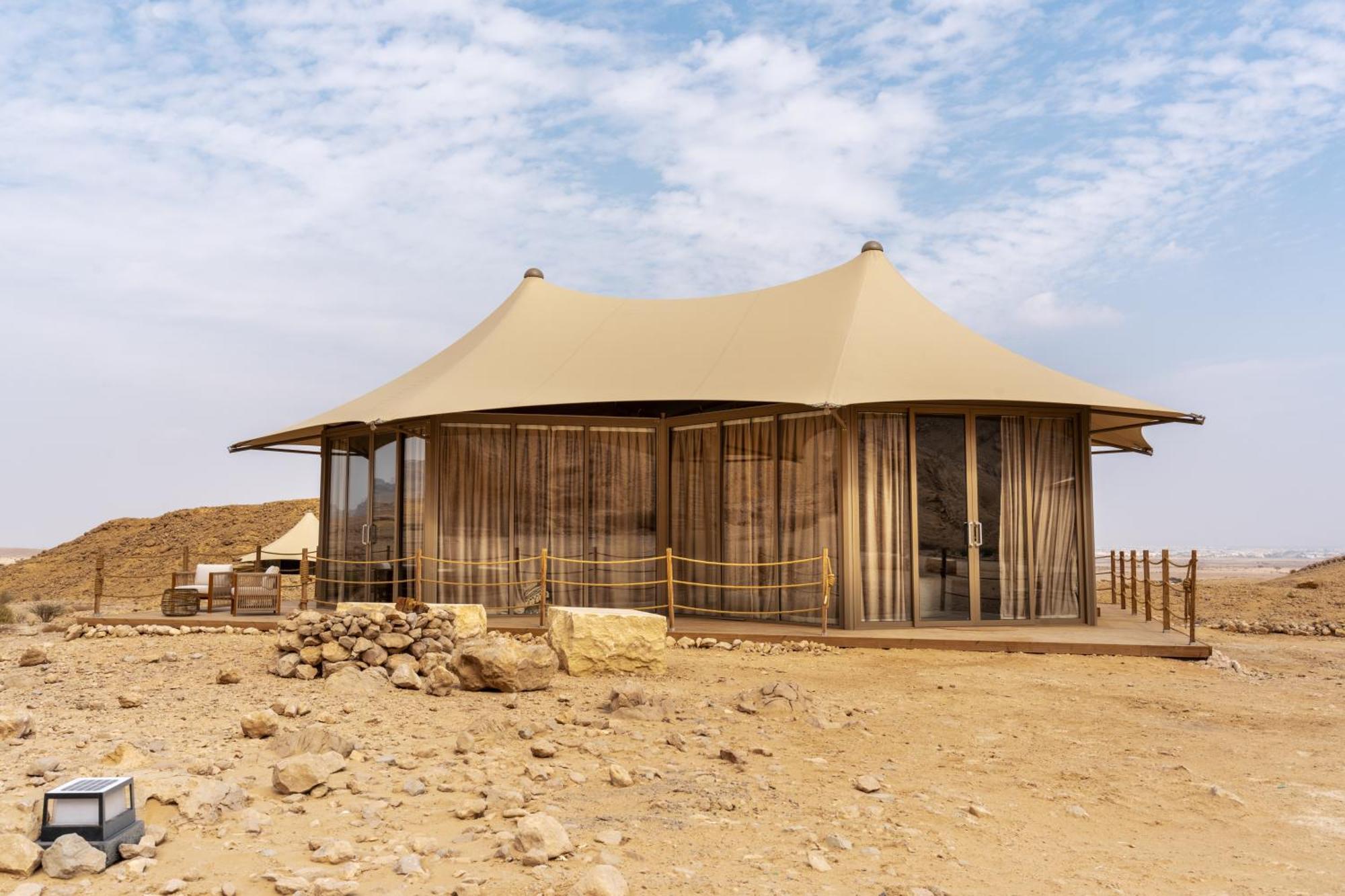 Pura Eco Retreat, Jebel Hafit Desert Park Al-Ain Eksteriør billede