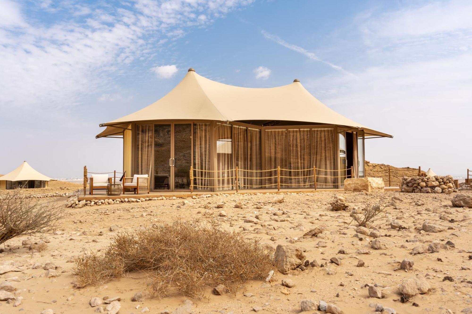 Pura Eco Retreat, Jebel Hafit Desert Park Al-Ain Eksteriør billede