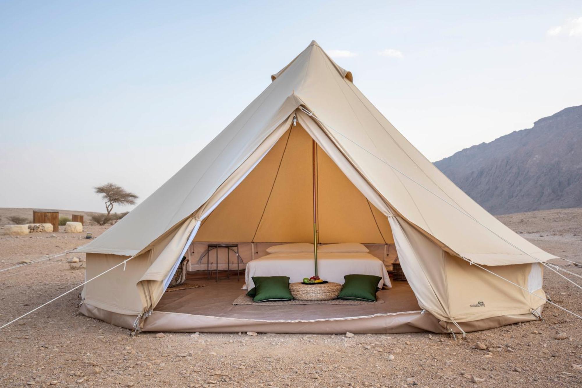 Pura Eco Retreat, Jebel Hafit Desert Park Al-Ain Eksteriør billede
