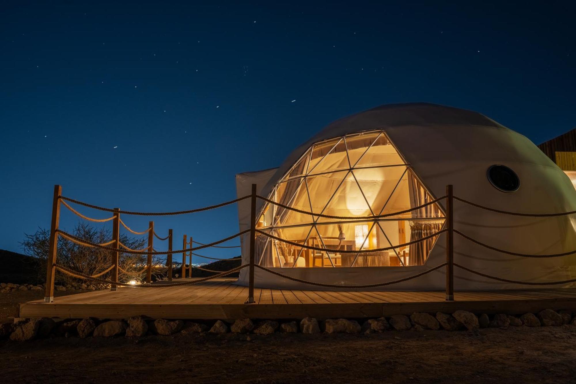 Pura Eco Retreat, Jebel Hafit Desert Park Al-Ain Eksteriør billede