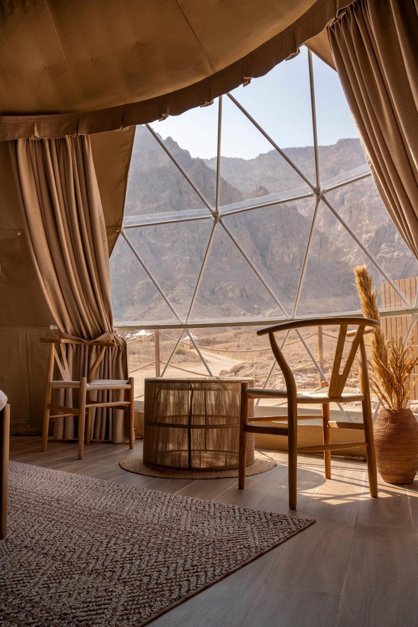Pura Eco Retreat, Jebel Hafit Desert Park Al-Ain Eksteriør billede