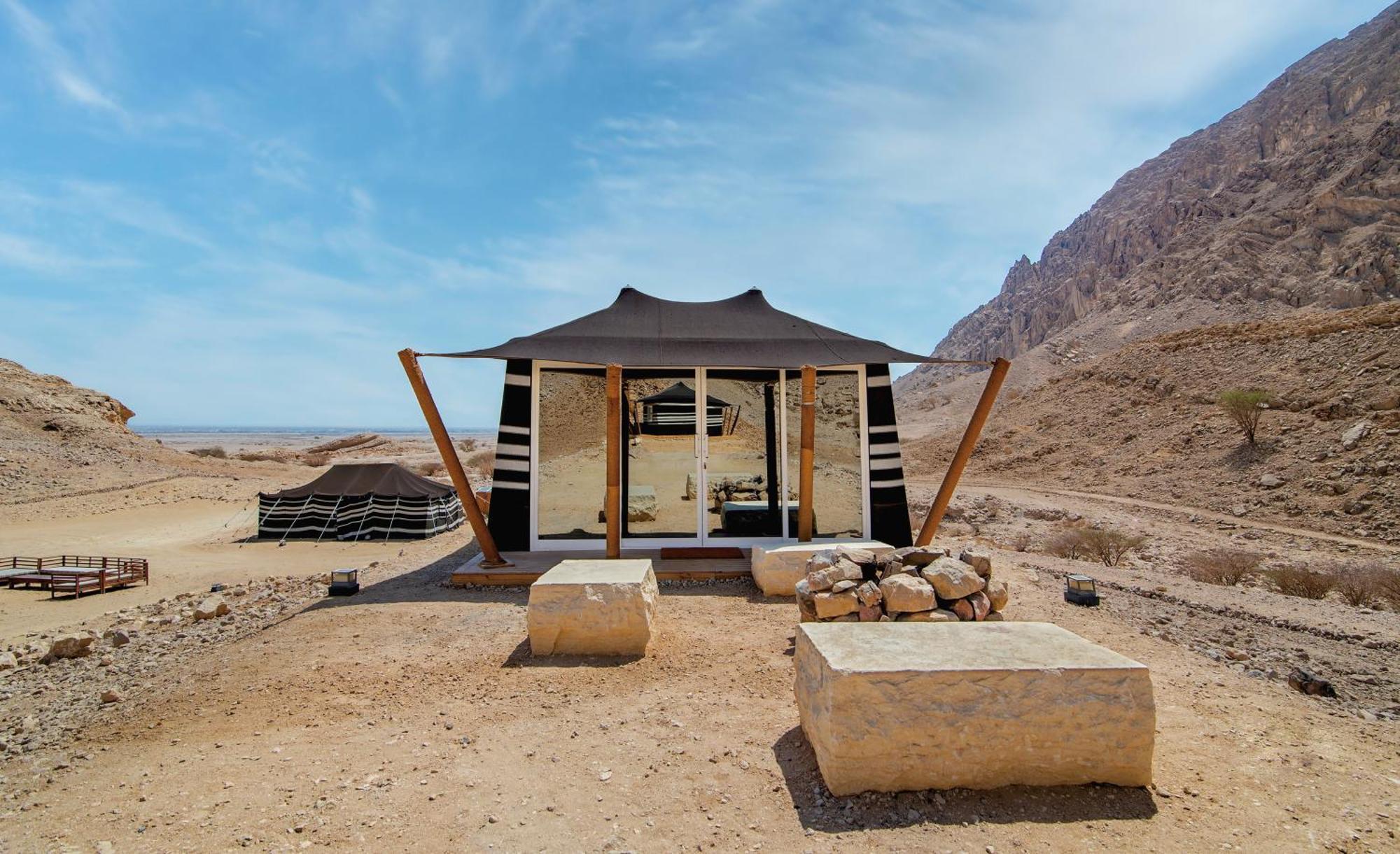 Pura Eco Retreat, Jebel Hafit Desert Park Al-Ain Eksteriør billede