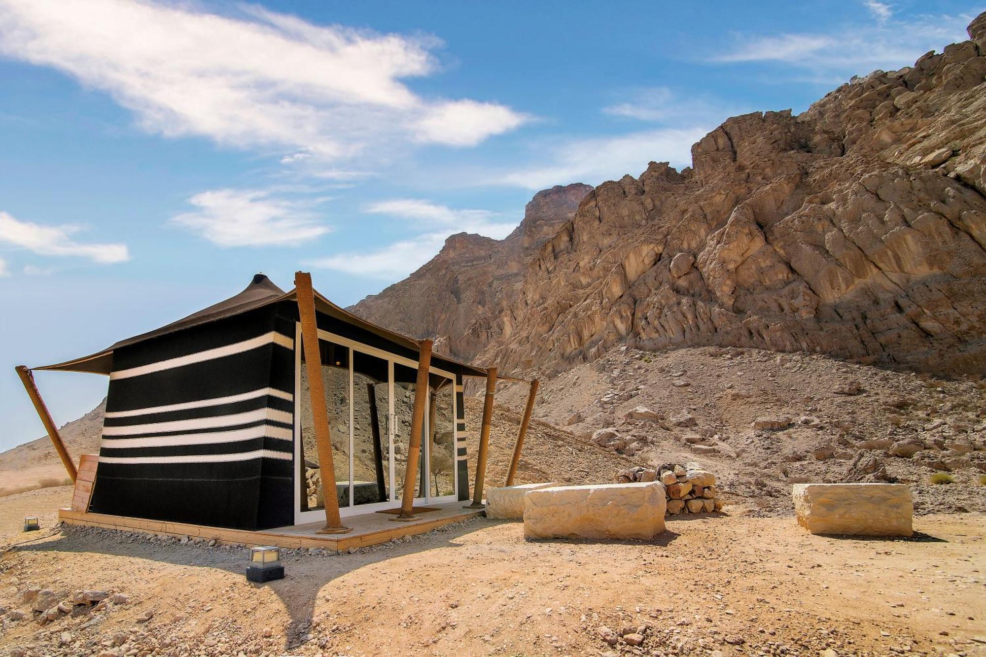 Pura Eco Retreat, Jebel Hafit Desert Park Al-Ain Eksteriør billede